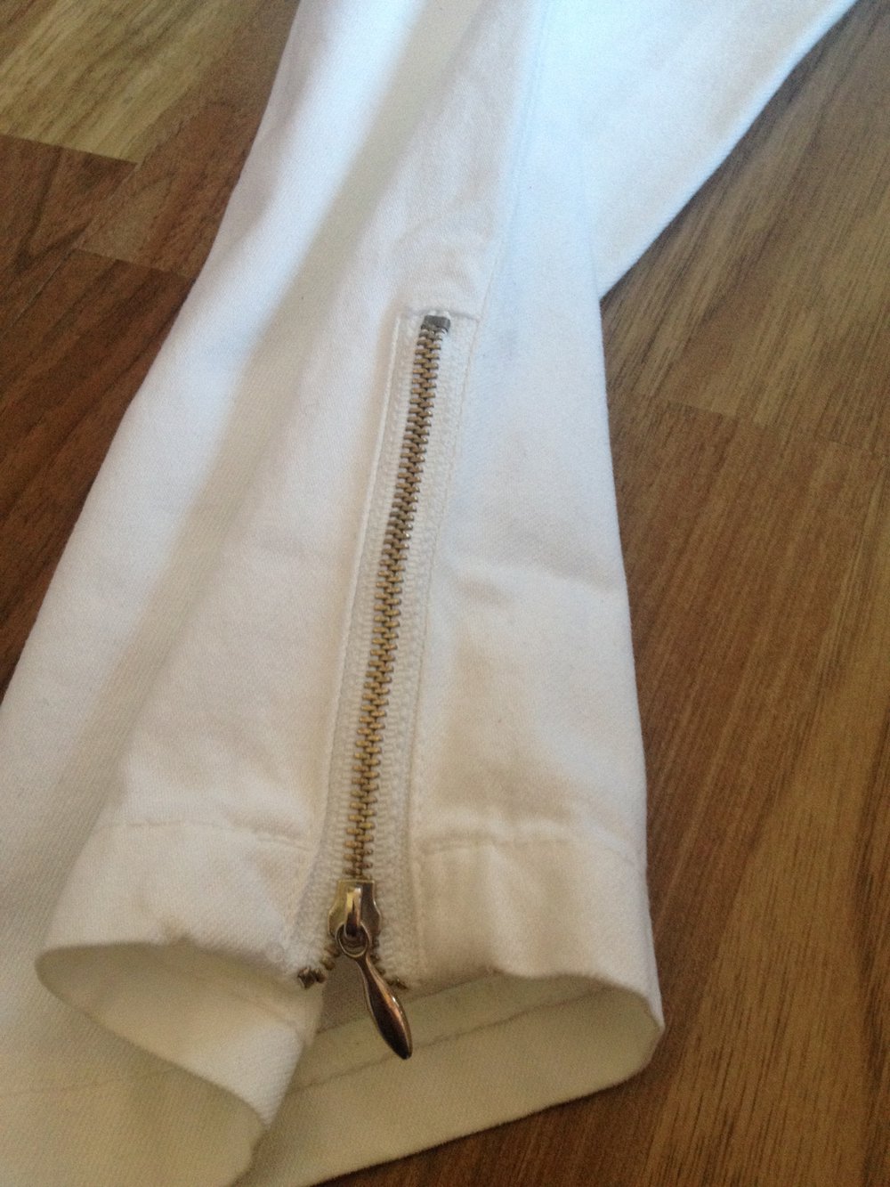 weiße Sound No.1 Hose (high-waist)