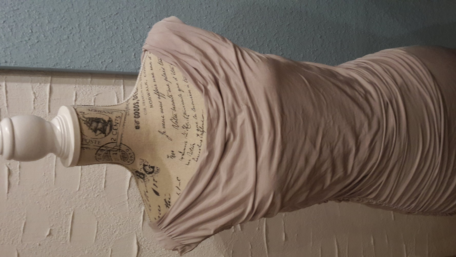 Kleid,Cocktailkleid,Gr.M/40,Party nude,grau,sandNEUw.,wasserfall 