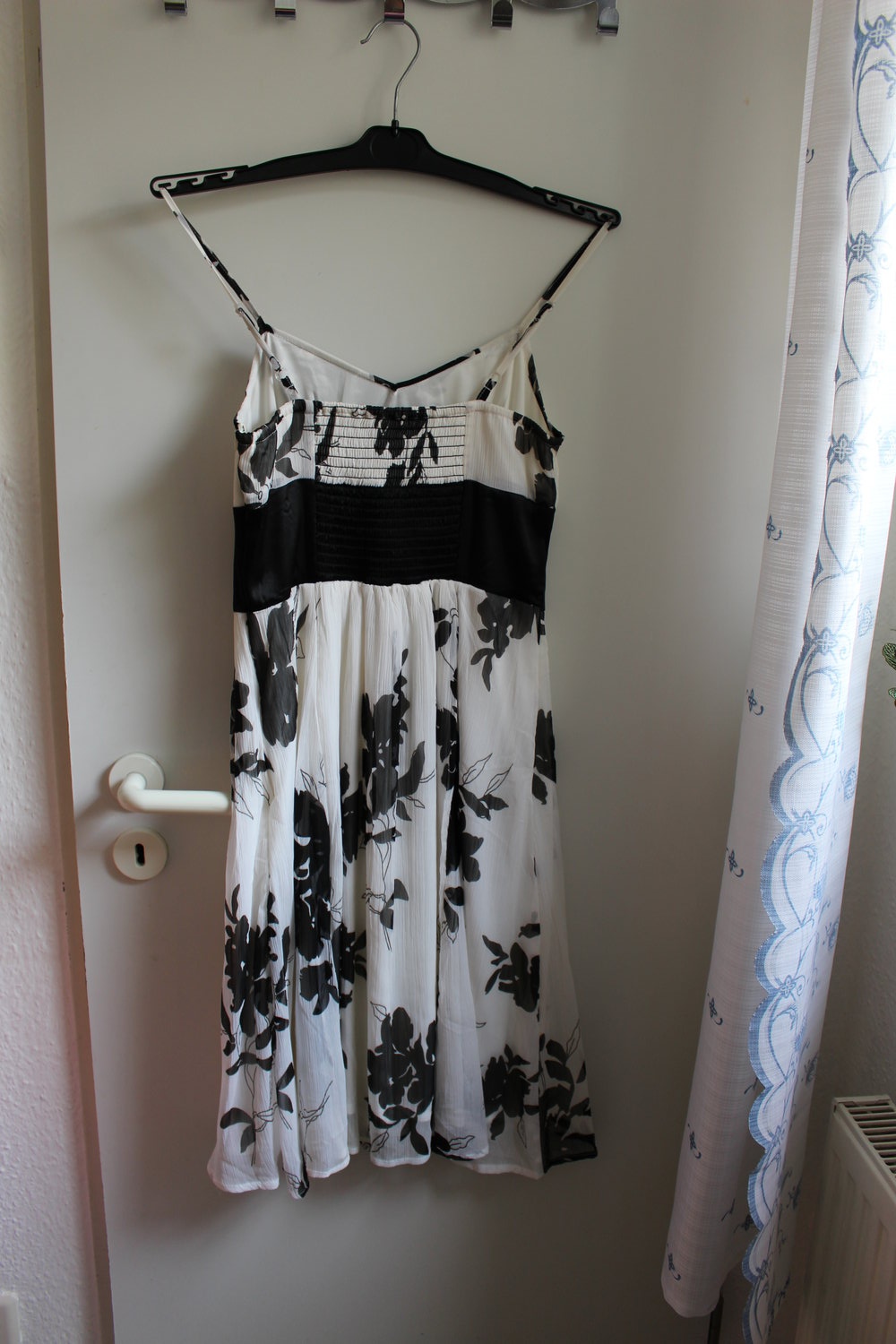 177. Sommerkleid schwarz-weiß, Gr. 36