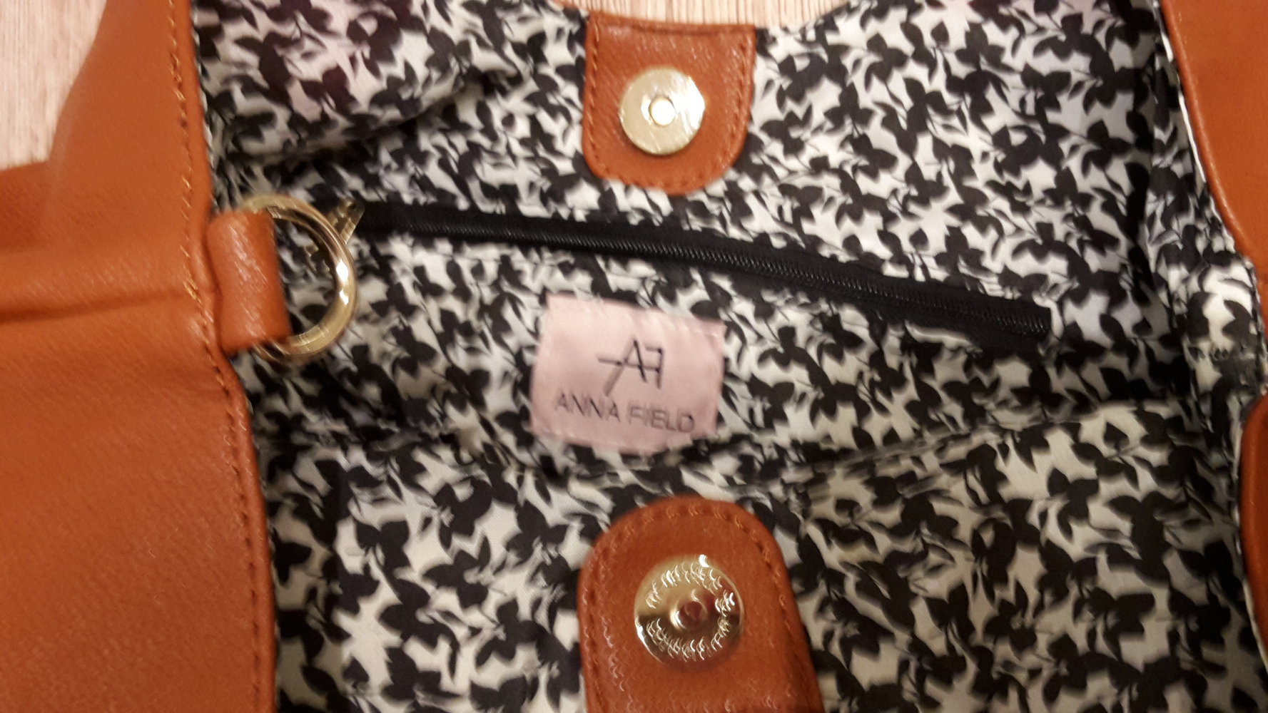 NEU! Anna Field Handtascher, Shopper, cognac, AF 