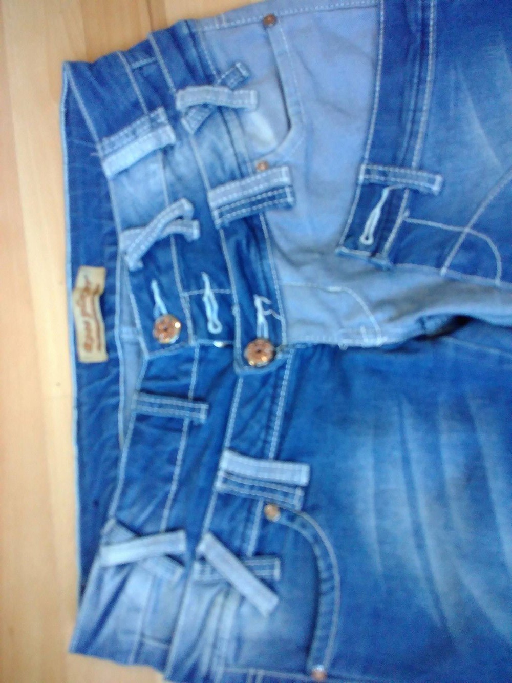 Flicken-Jeans