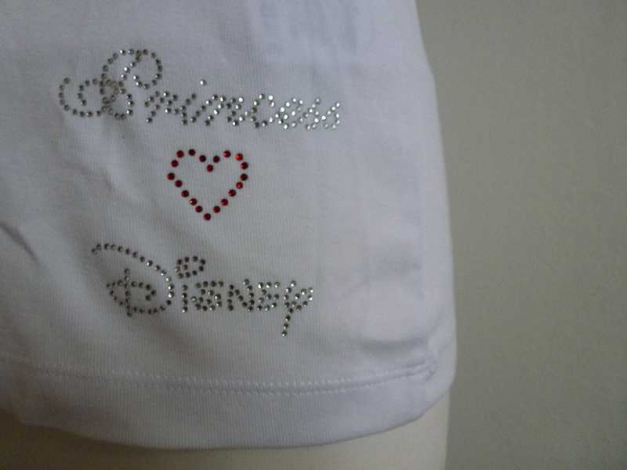 T-Shirt – Strass- Princess goes Holllywood  Mickey Mouse