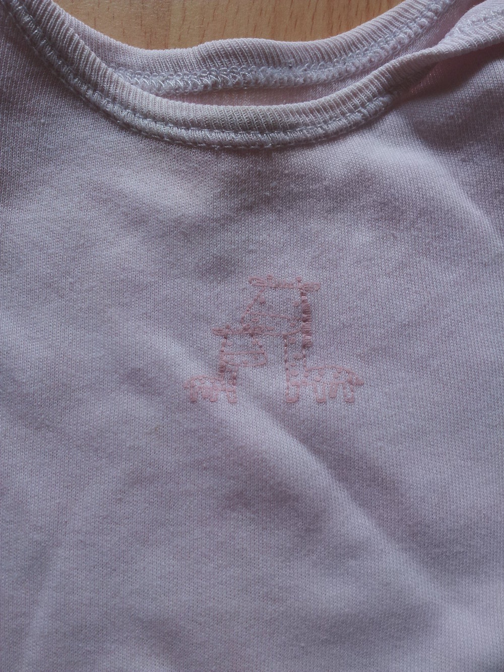 Body rose Giraffe kurze Ärmel Gr. 80