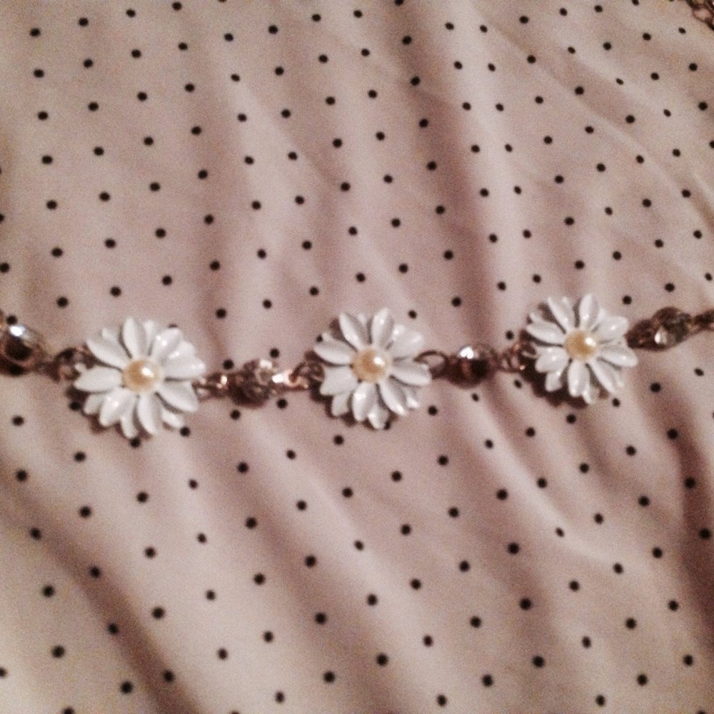 Blumen Kette - Gänseblümchen 