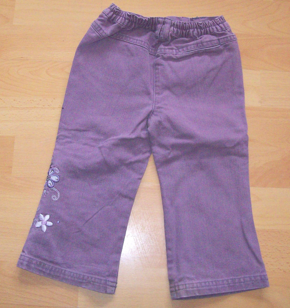 TU/engl.- schöne,lila Jeans Gr.80/86