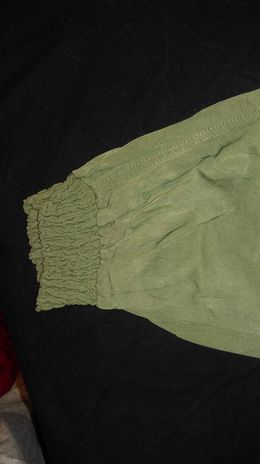 Haremshose olive sommerhose 3/4