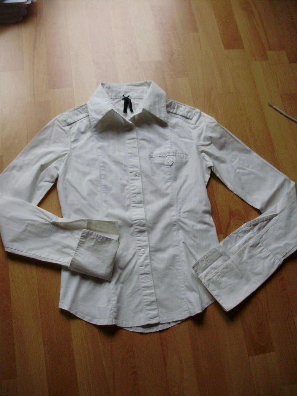 Phard Bluse LA weiß Gr S