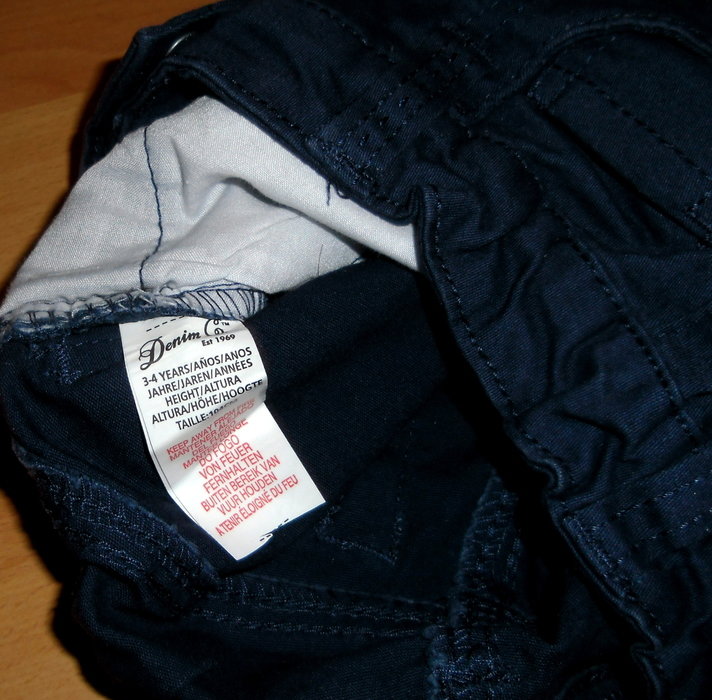 Denim&Co/engl.- schöne Jeans Gr,3-4y ca 104cm