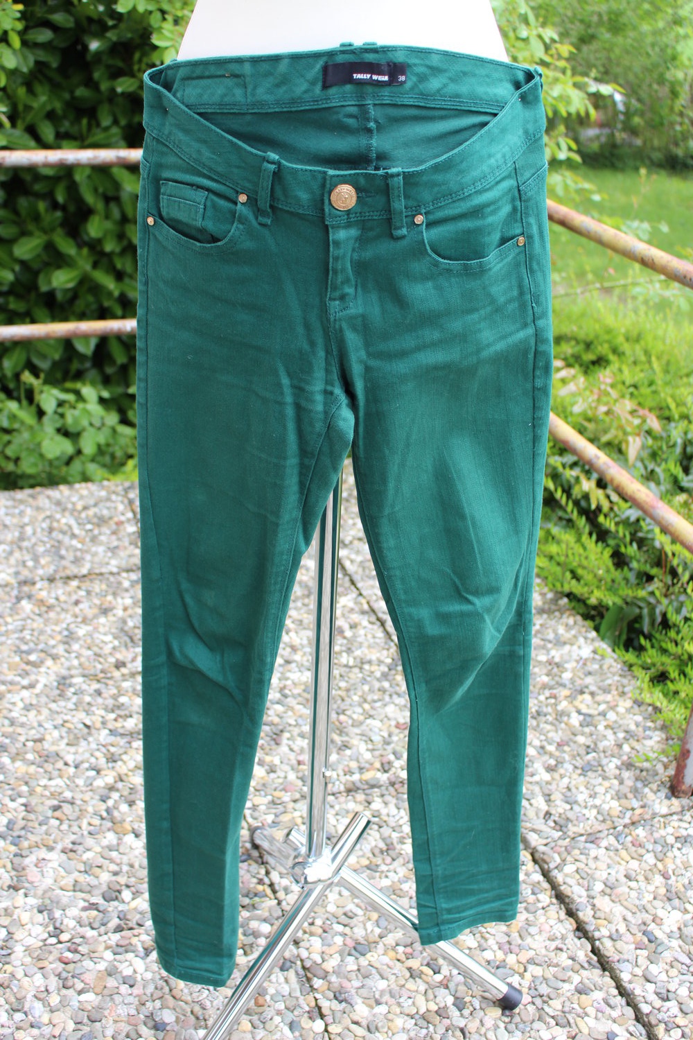 grüne Jeanshose von Tally Weijl