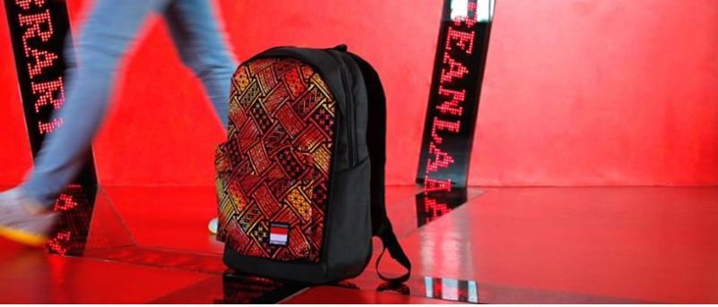 Ethnotek Rucksack NEU Fairtrade Ethno Hippie Handmade Laptop Wechselbare Front