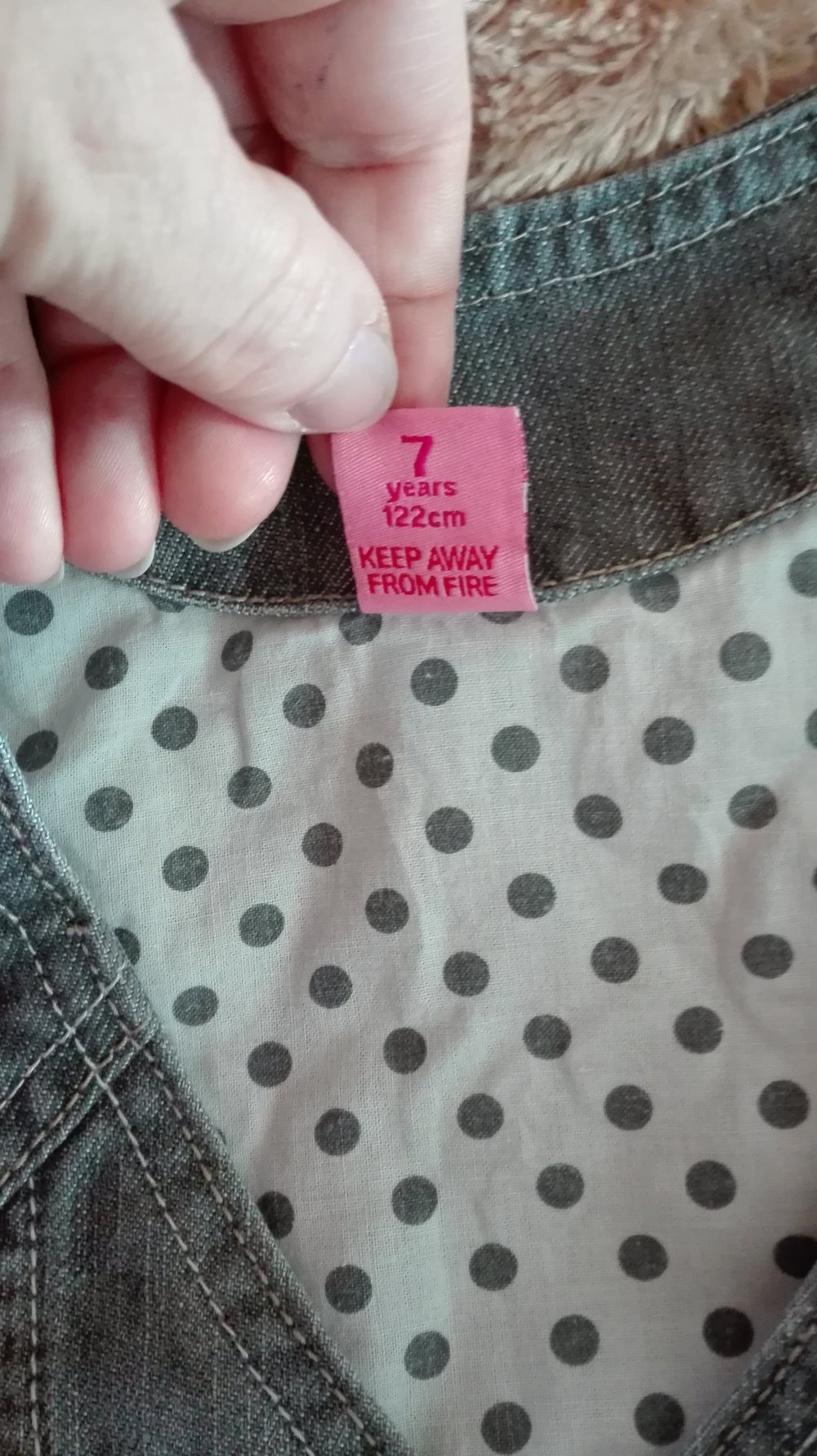 Adams Girl - graue Jeansweste 7 years