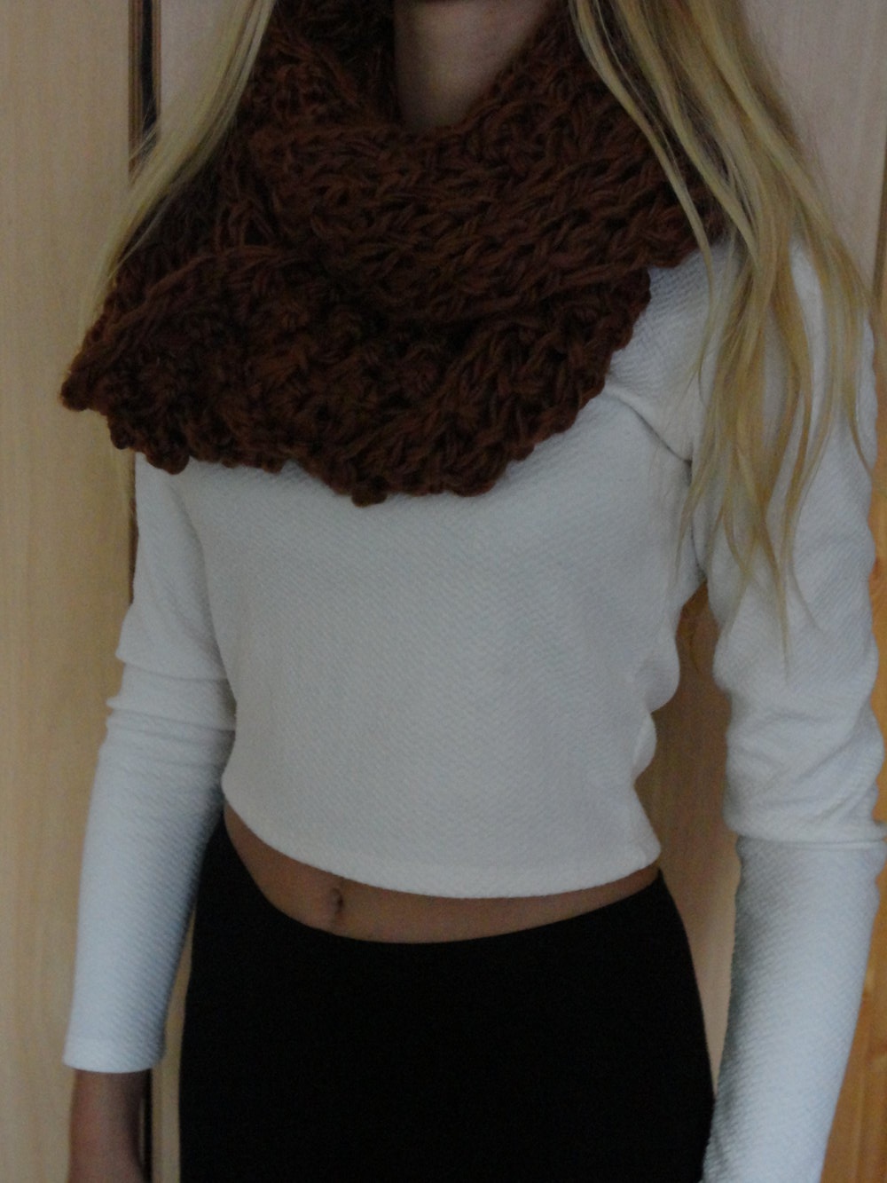 brauner XXL Schal :)