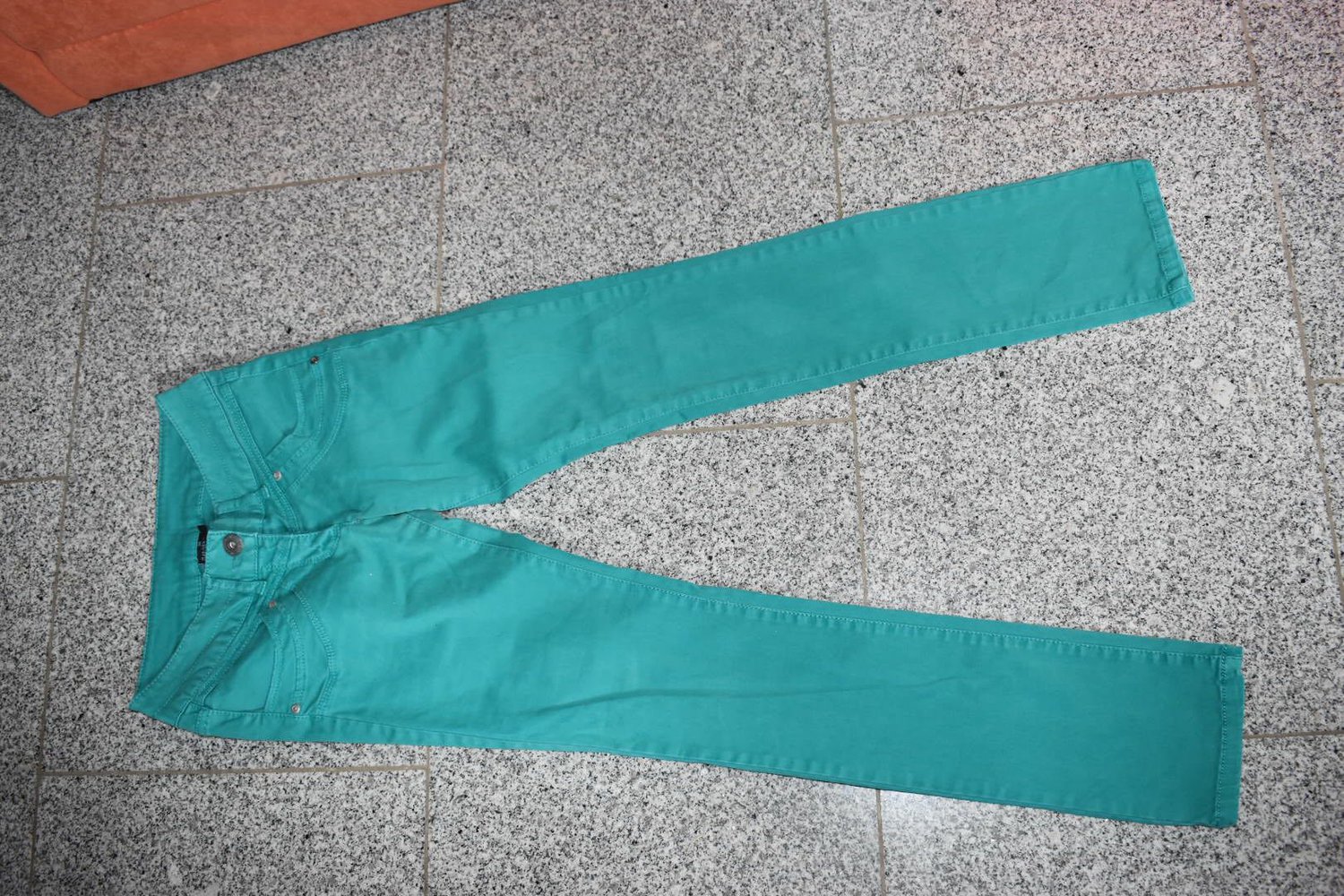 Jeans in Aquarell Farben