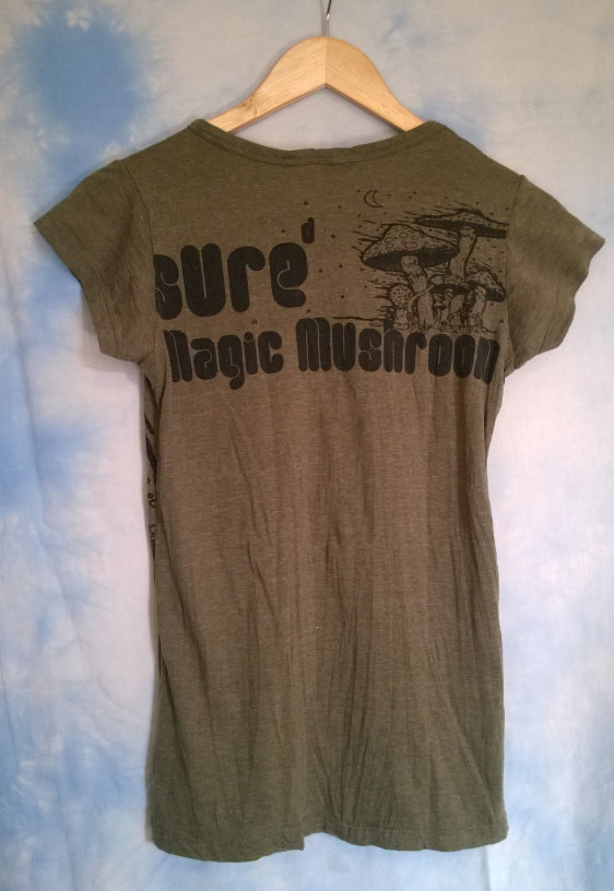 Girlie Shirt Top Magic Mushroom
