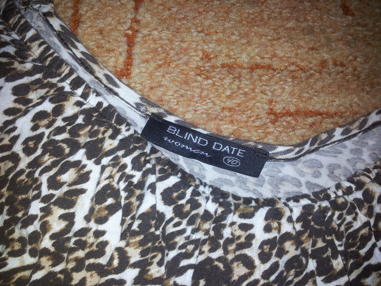  Top Leopard Blind Date Gr. 40 stretch