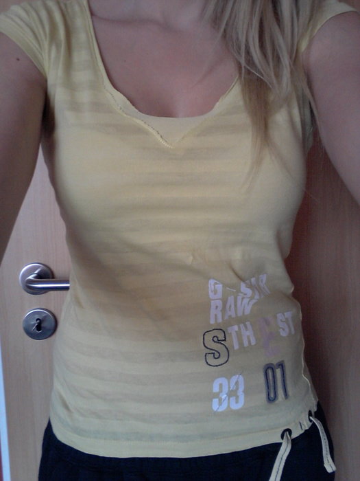 G-star Shirt in gelb