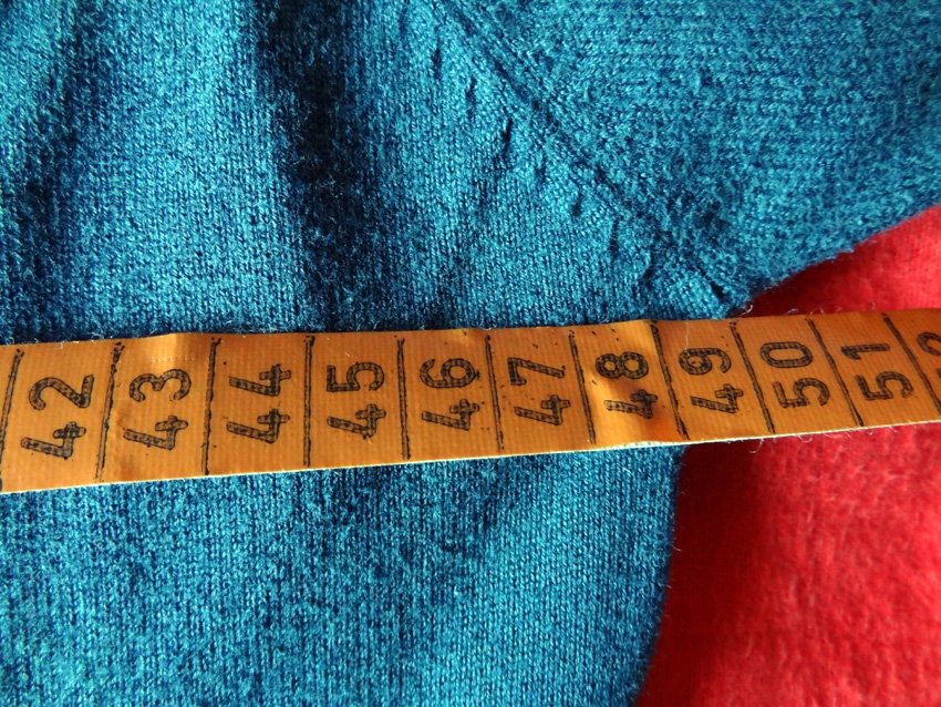 Vero Moda Strickjacke M L 38/40 petrol Feinstrick Kapuze Hoody