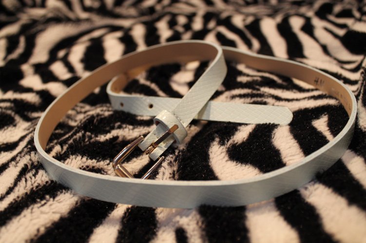 türkiser Gürtel Gr.L neu 90-100cm