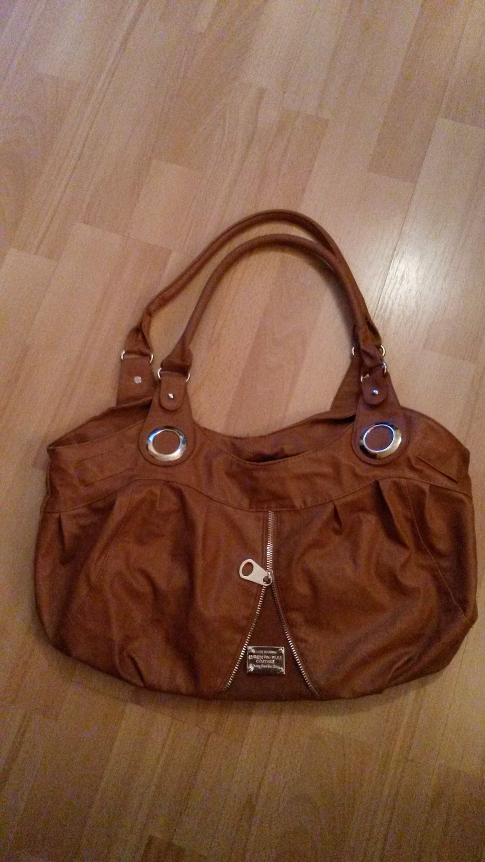 (Hell) Braune Große Handtasche / Handbag