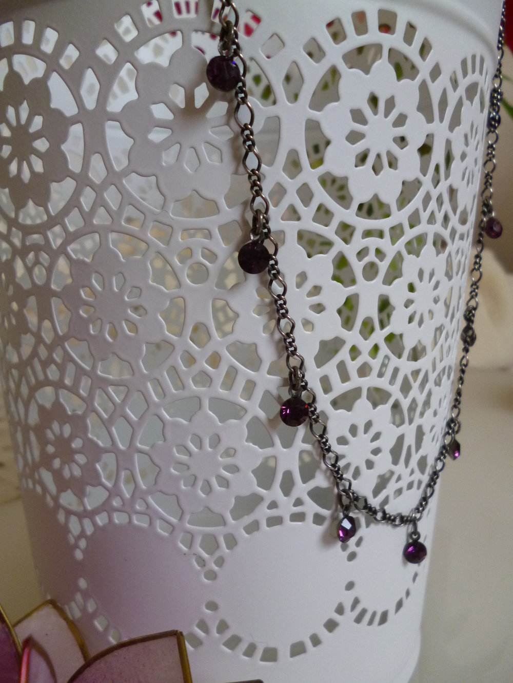 Tuitui Konplott Kette Dunkellila