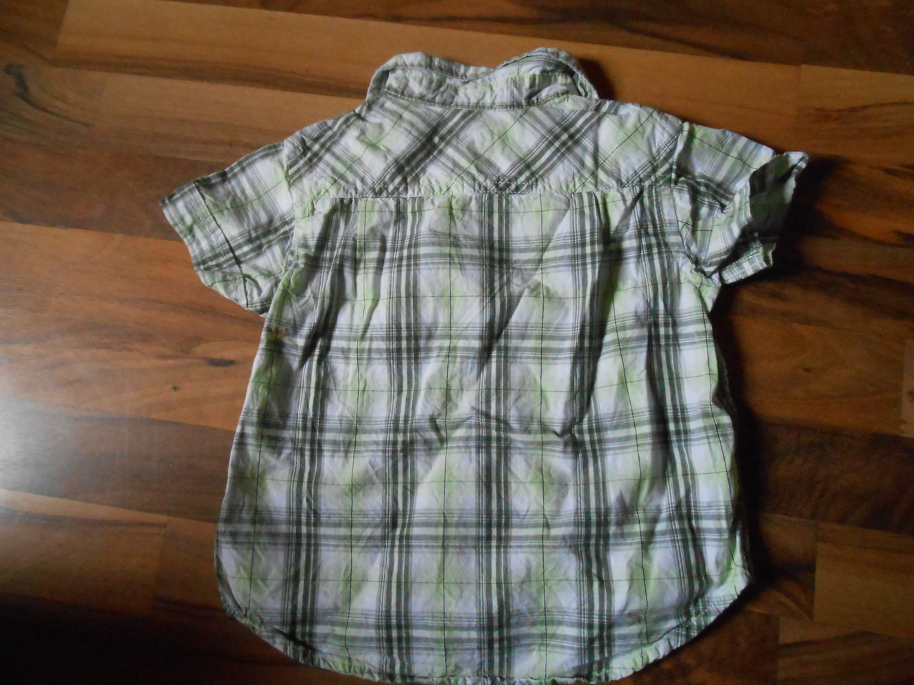 Hemd kurzarm grün H&M 92