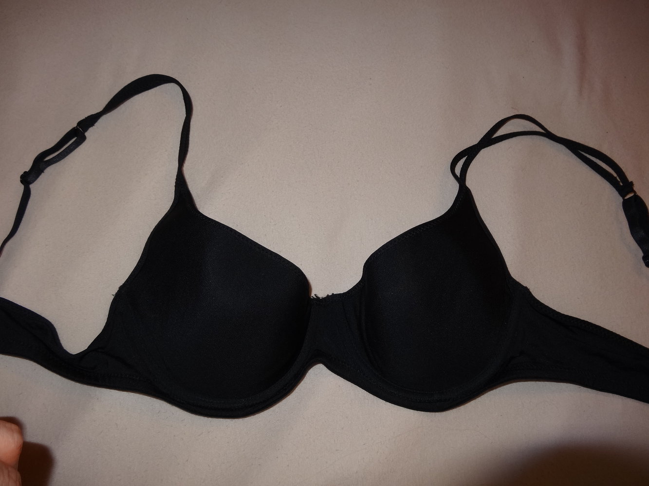 Schalen BH in Schwarz