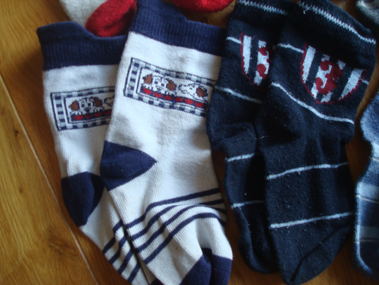 7 Paar Socken Gr. 19-23