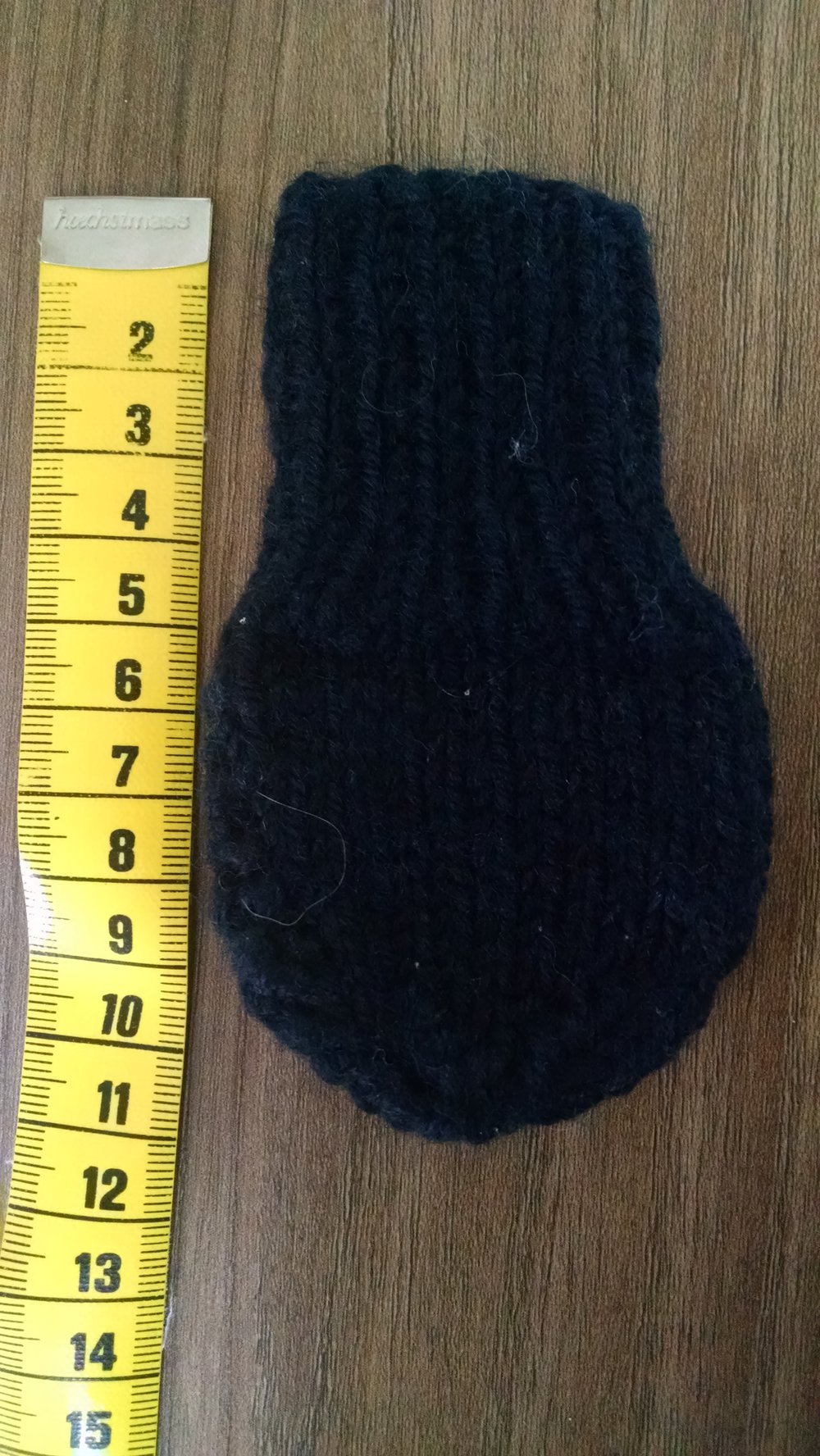 Blaue Baby-Fäustlinge