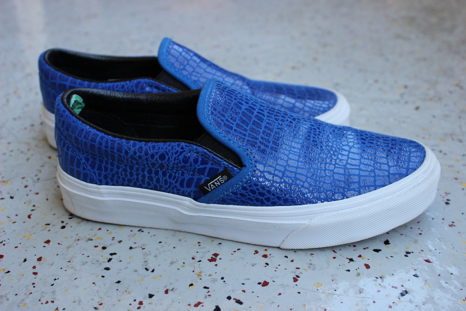 NEU! VANS Slip-On Sneaker Slipper low, classic blue