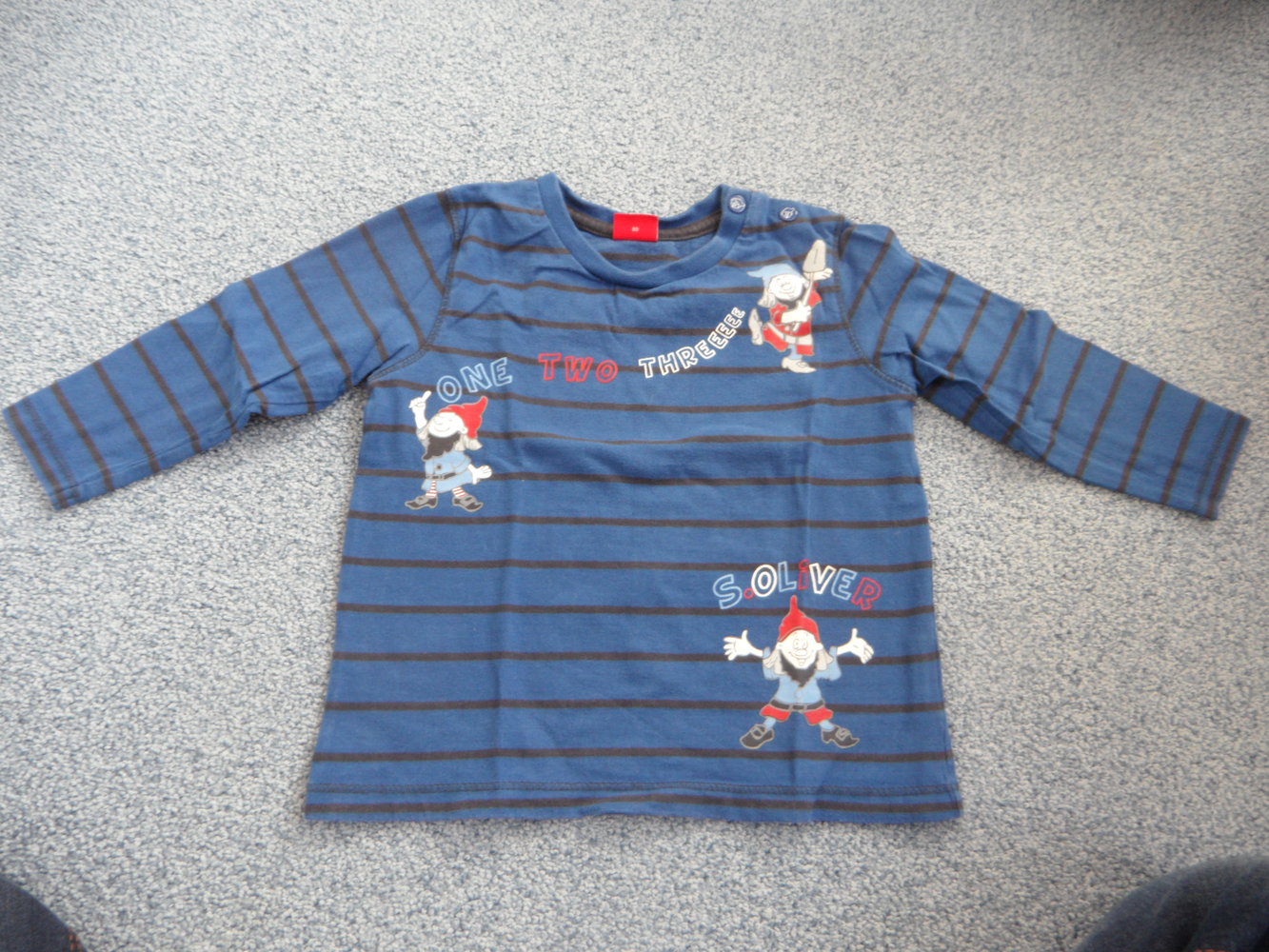 s.Oliver tolles Langarmshirt Zwerge