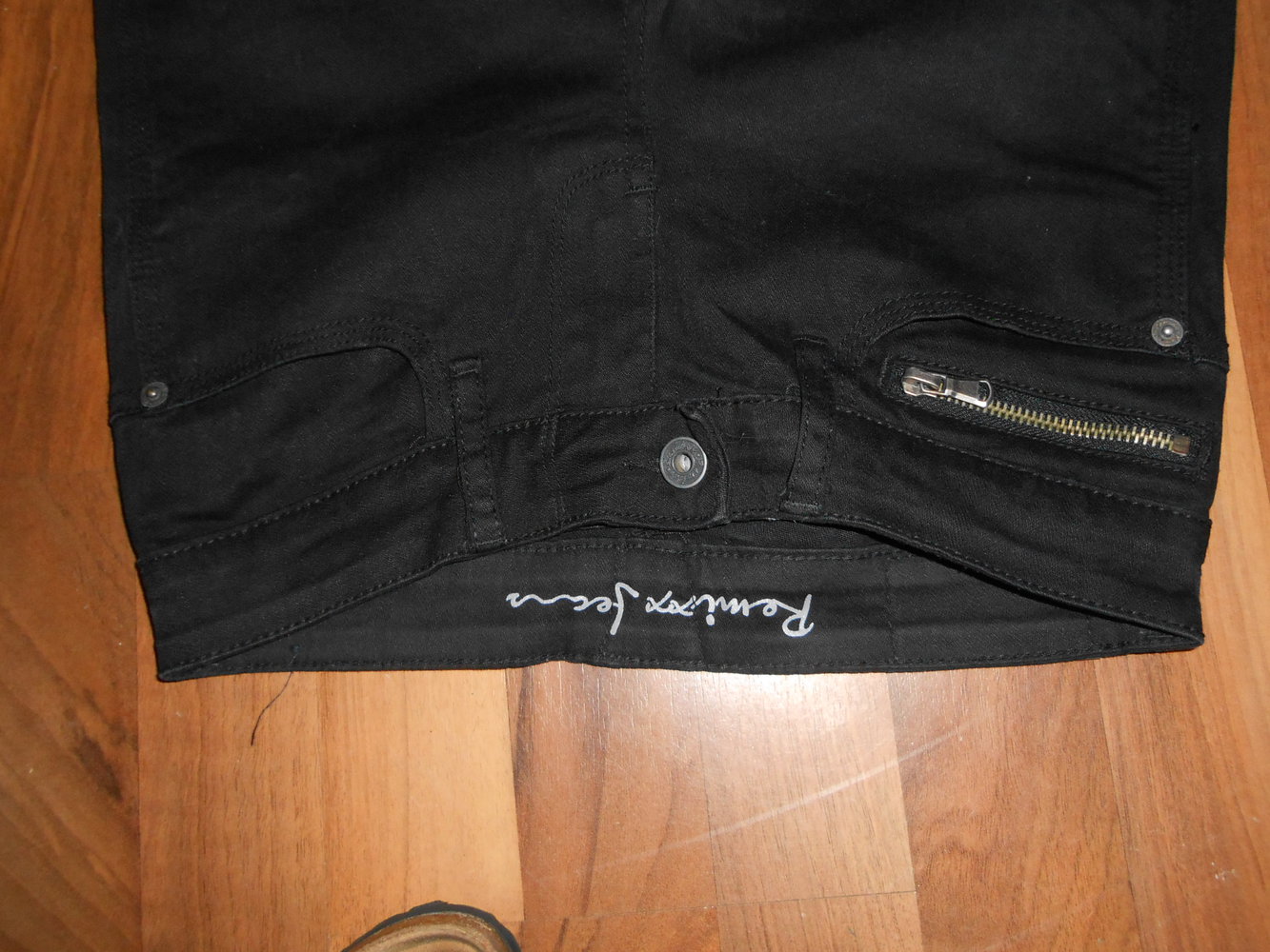 Jeans Röhre schwarz Remixx Jeans 36