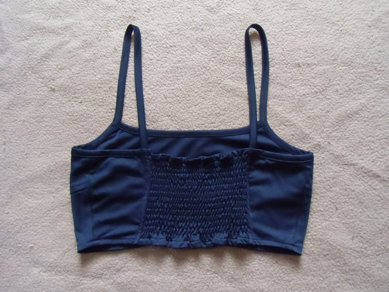 Schwarzes Damen - Trägertop / Bustier