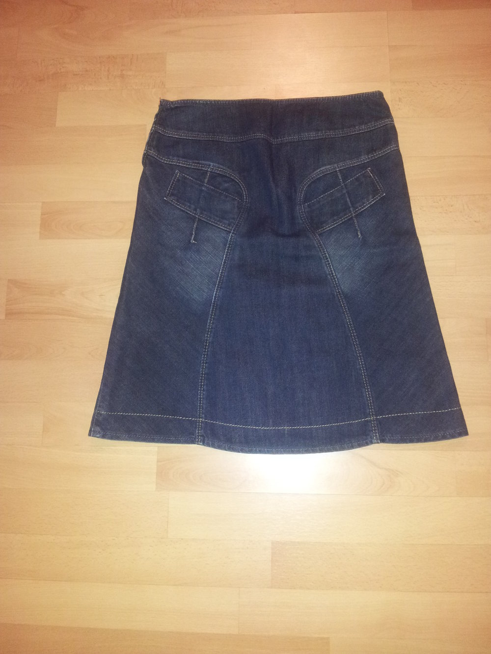 sehr schöner Jeans-Rock von Benetton, Gr. 34/36, NEU 