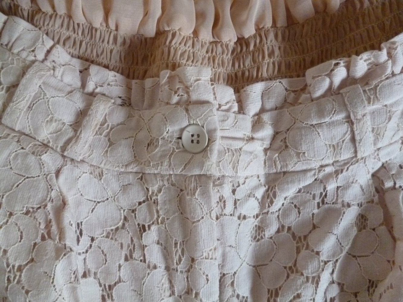 Spitzenshorts puder Conscious Collection 42