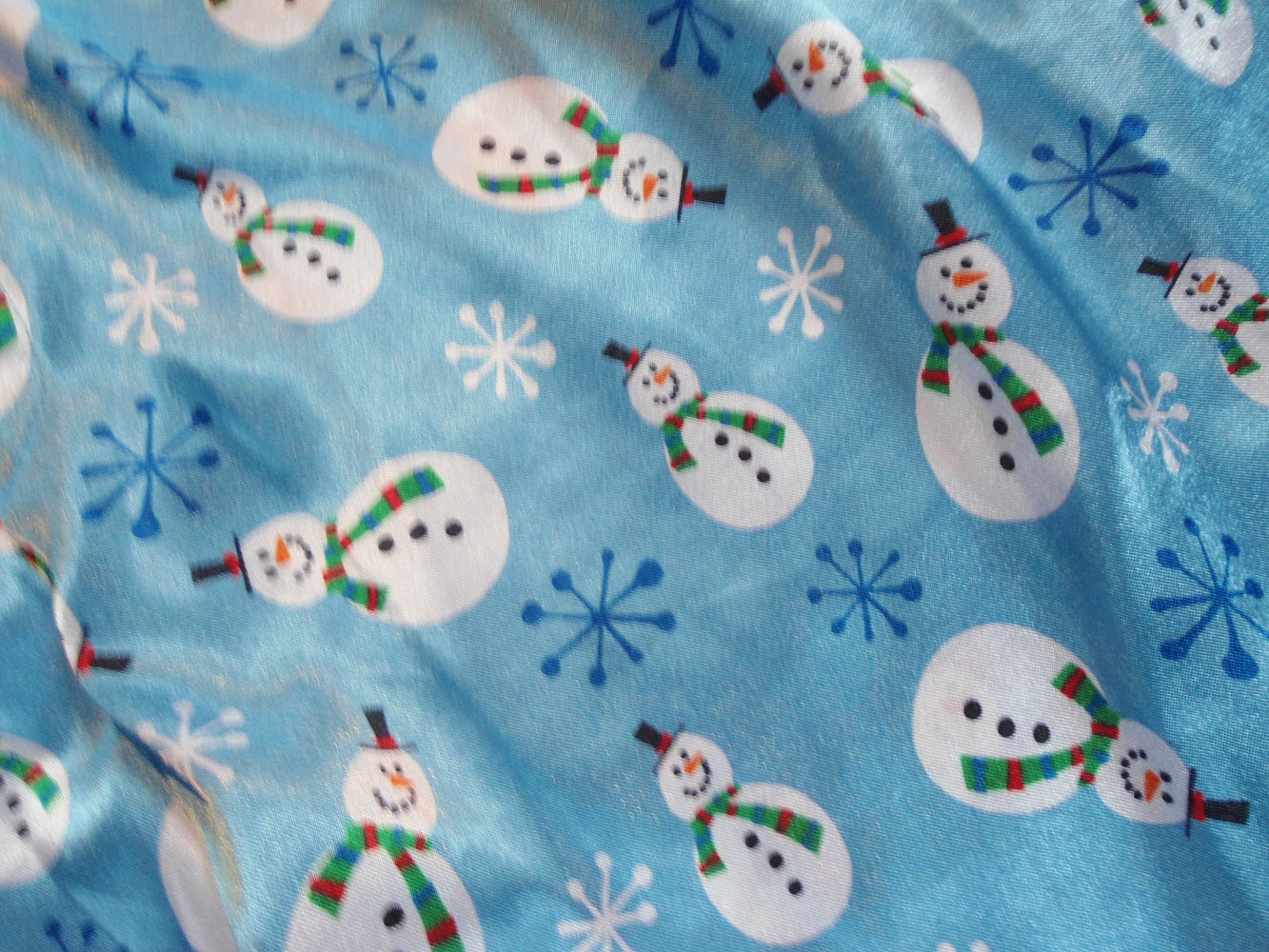 Schneemann Satin Boxershorts Gr 38