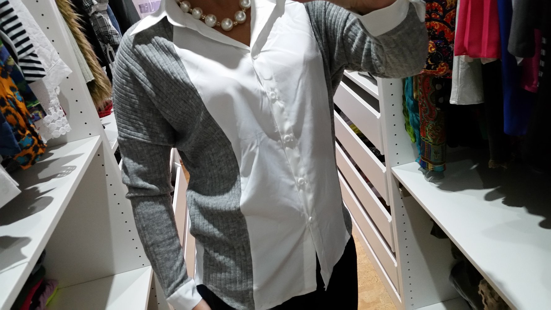 Schicke Bluse. Gr.36.Ungetragen. 