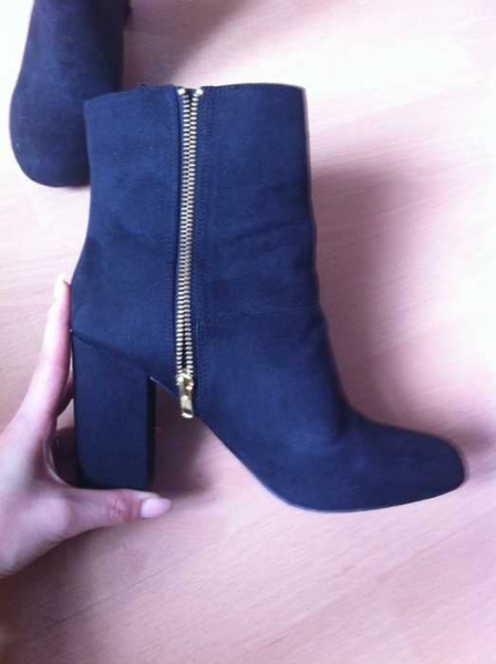 Wildlederstiefeletten H&M 40 Ankleboots