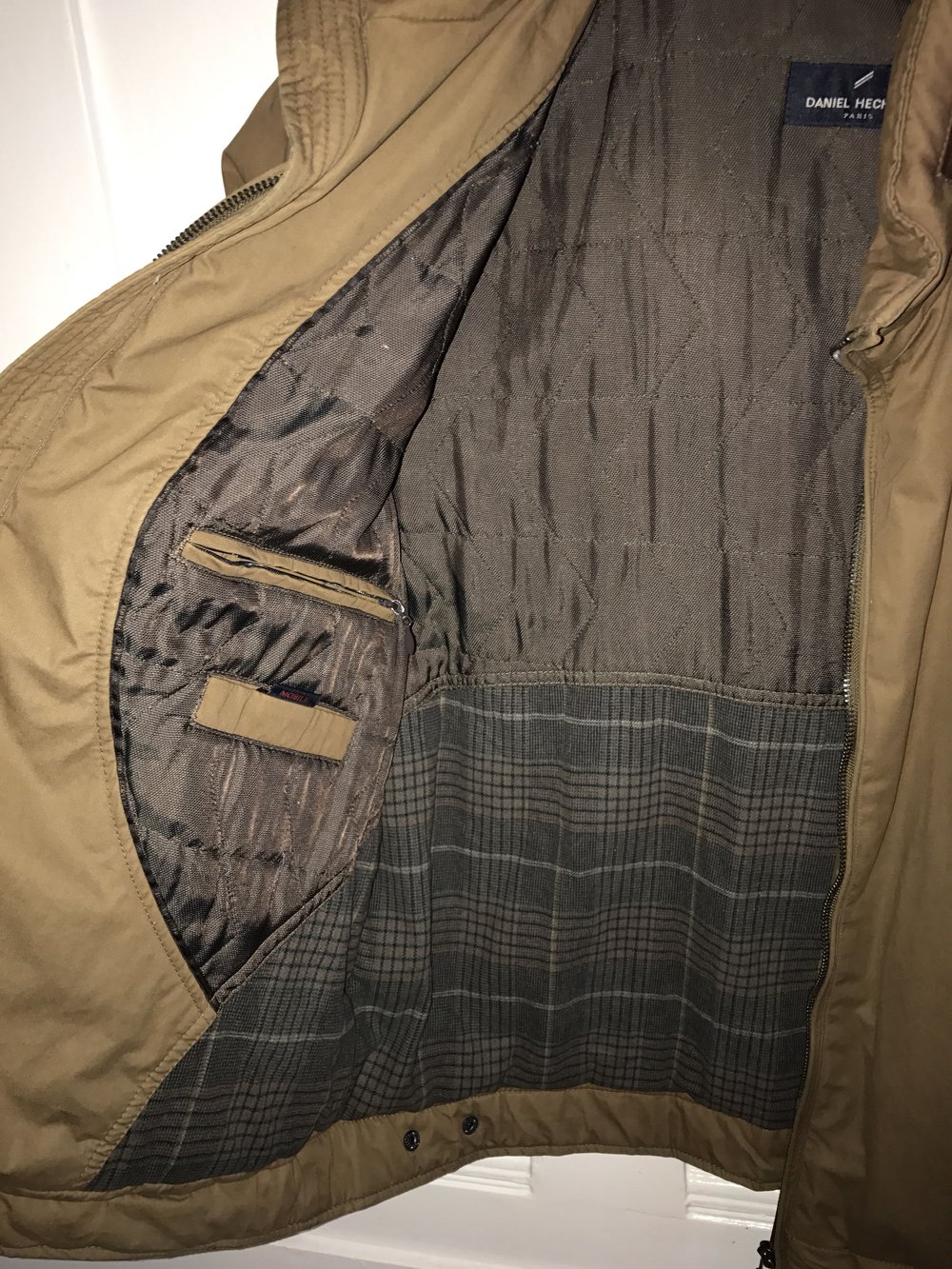 Beige braune Jacke von Daniel Hechter, Größe L