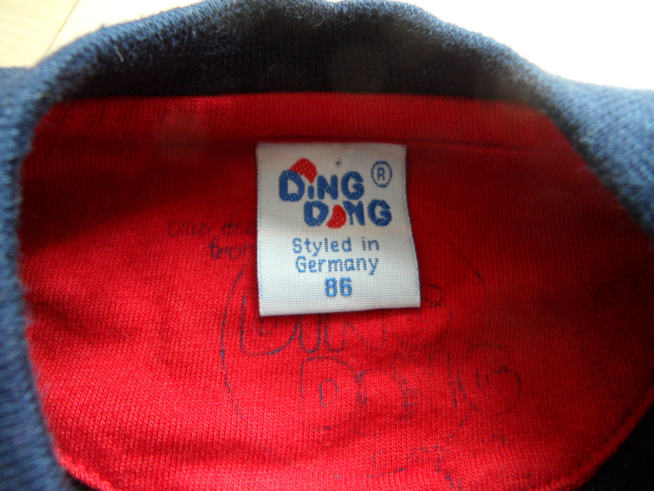 neues Langarmshirt von DingDong maritim 86/92