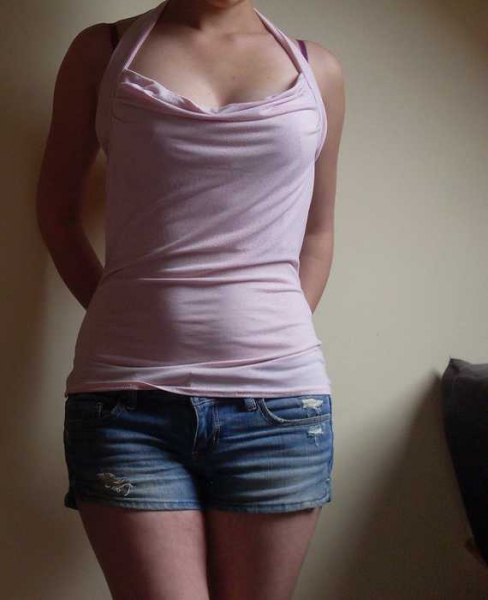 hellrosa glitzer top