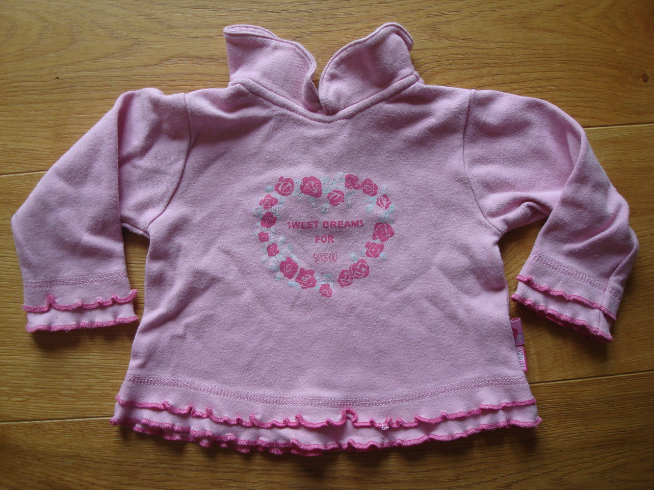 schönes Langarmshirt / Pullover Gr. 62/68