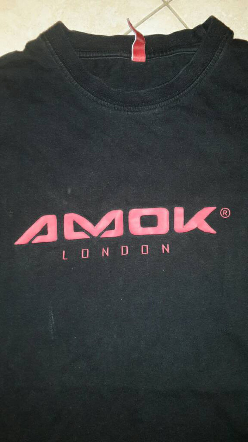 Amok London Shirt / T-Shirt M schwarz 