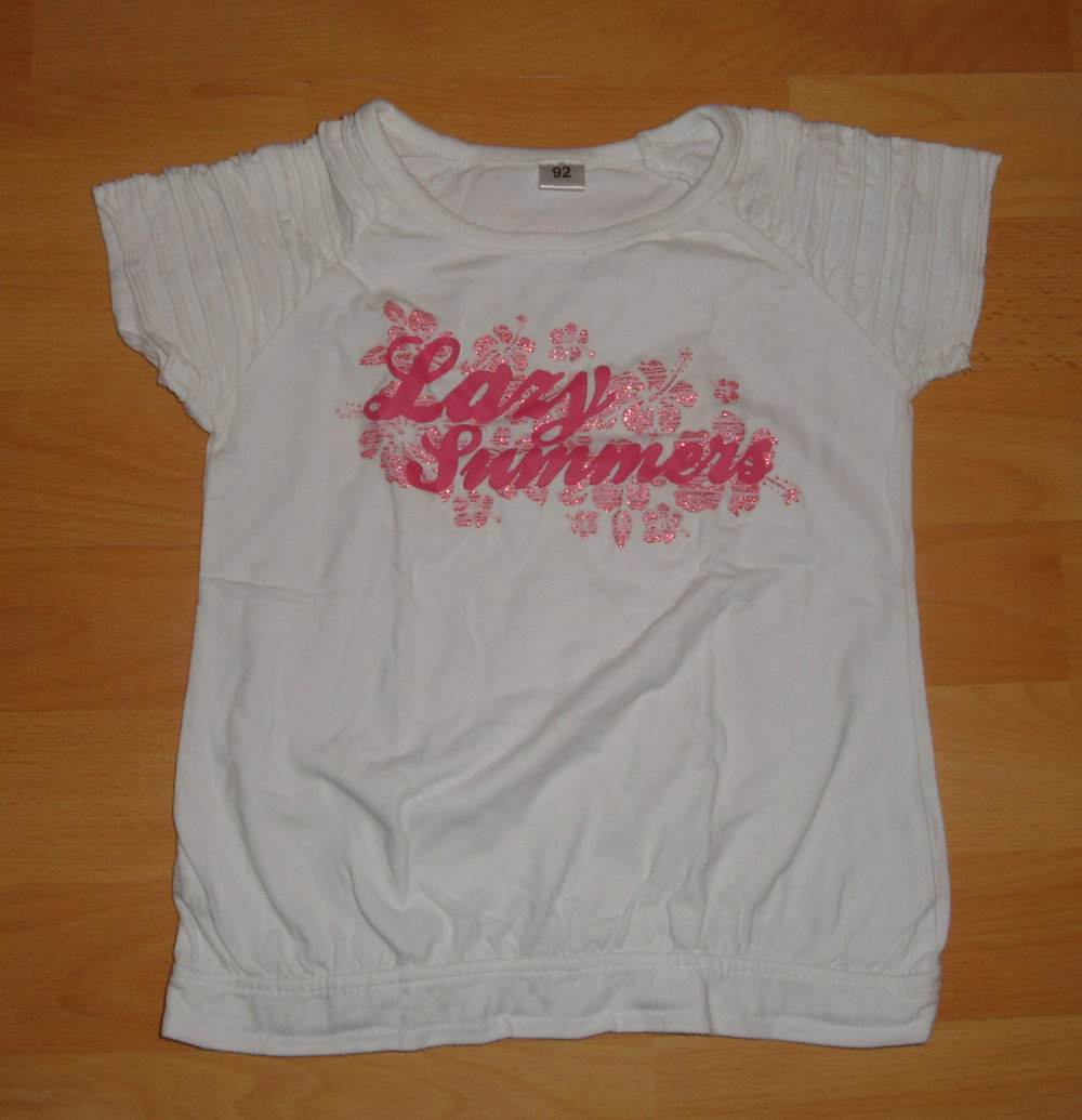 Süßes T-shirt mit glitzer Gr.92