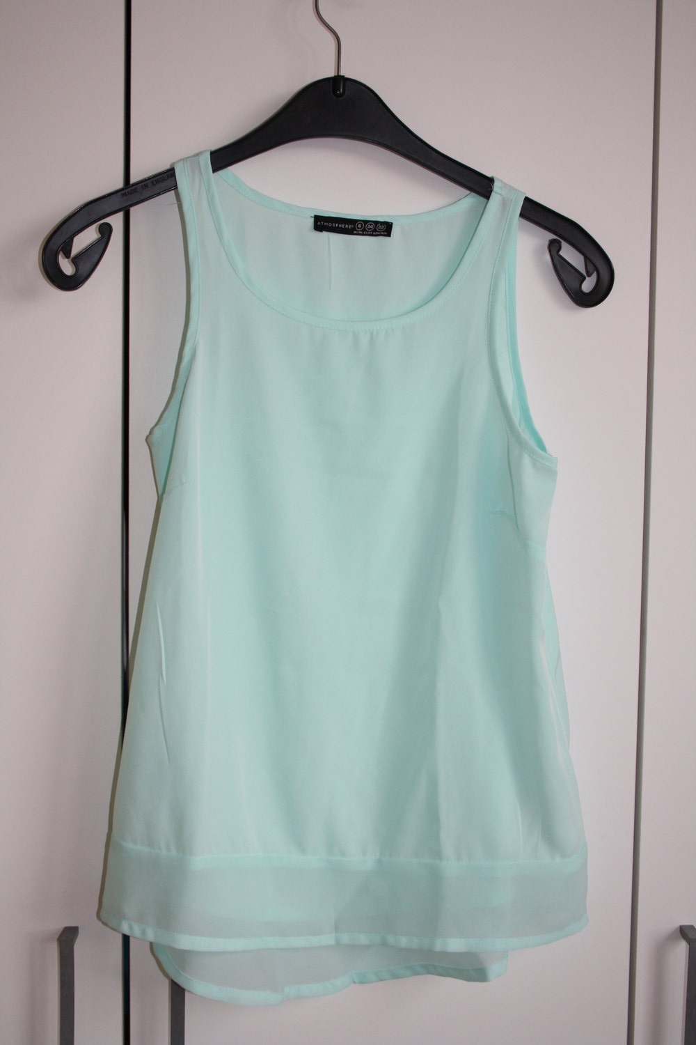 * schickes Top hellblau mint