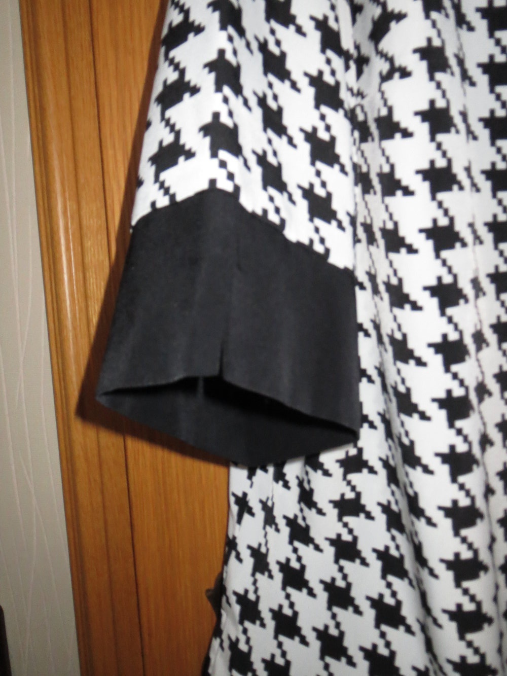 Bluse mit Top, Gr.50/XL, schwarz-weiß, neu