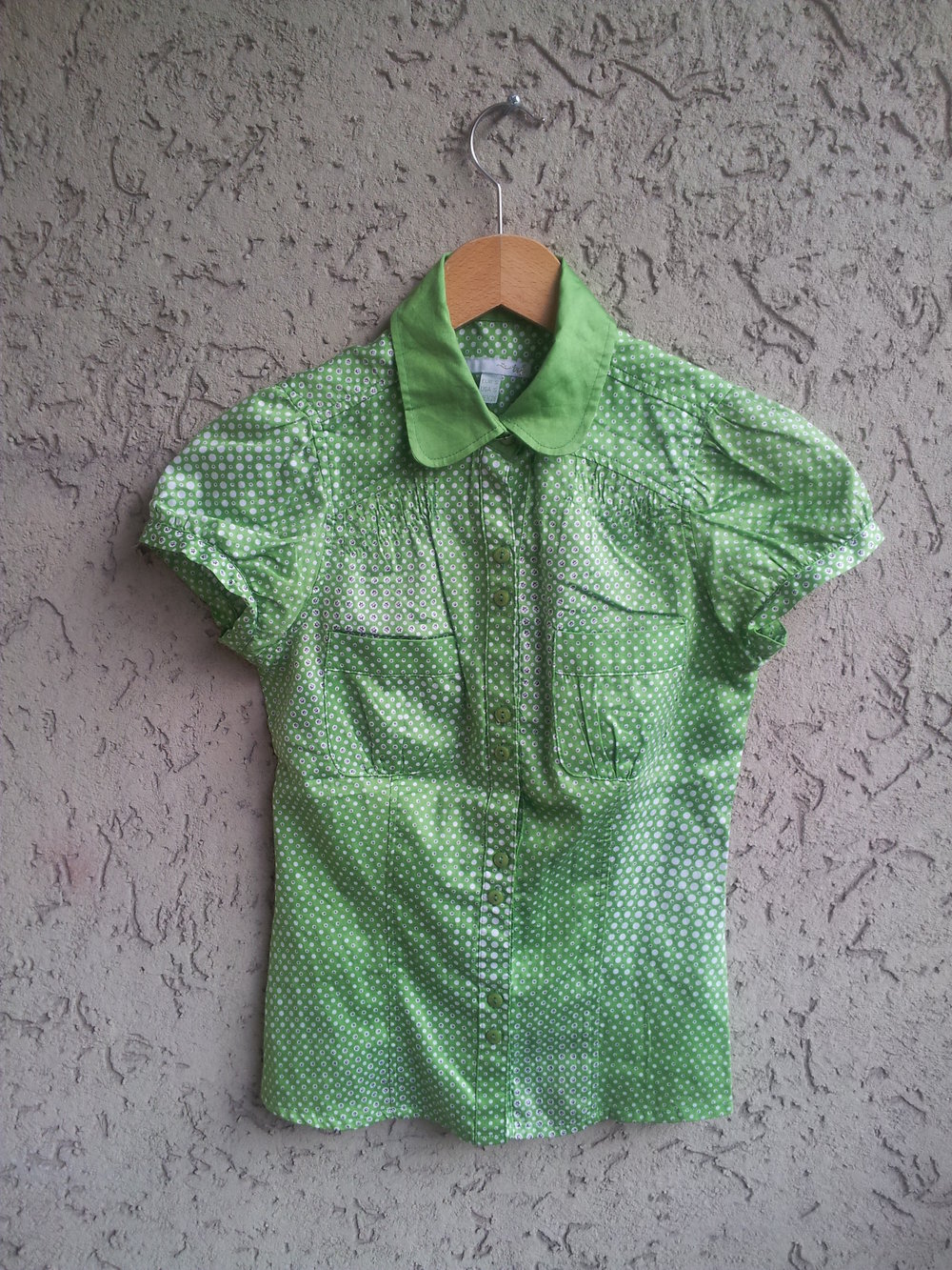 Süße gepunktete Bluse von Zara