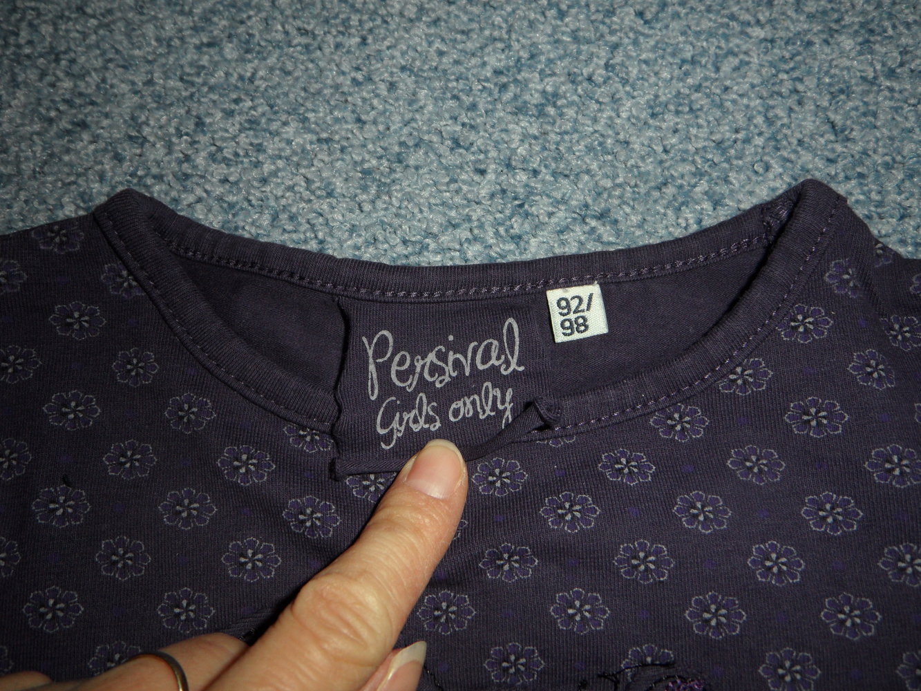 Süßes Langarmshirt Hollandmode Persival Gr. 92/98