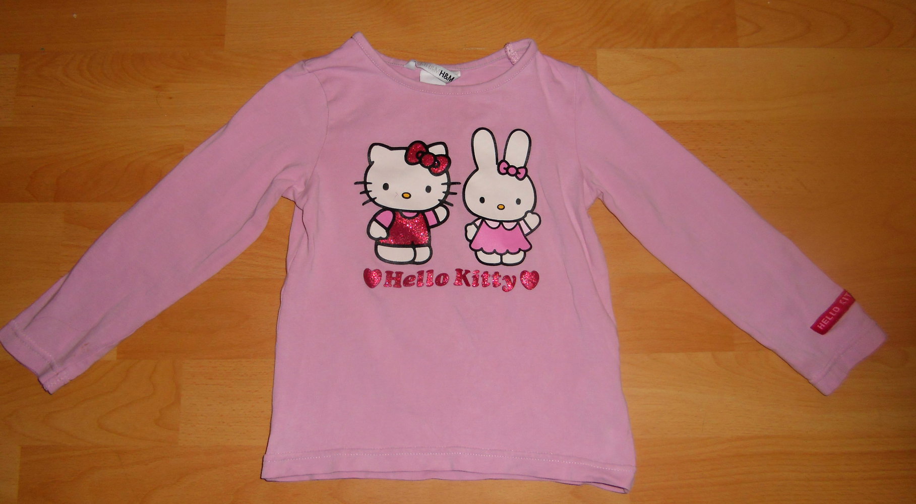 H&M- Hello Kitty.-süßes Langarmshirt Gr.98