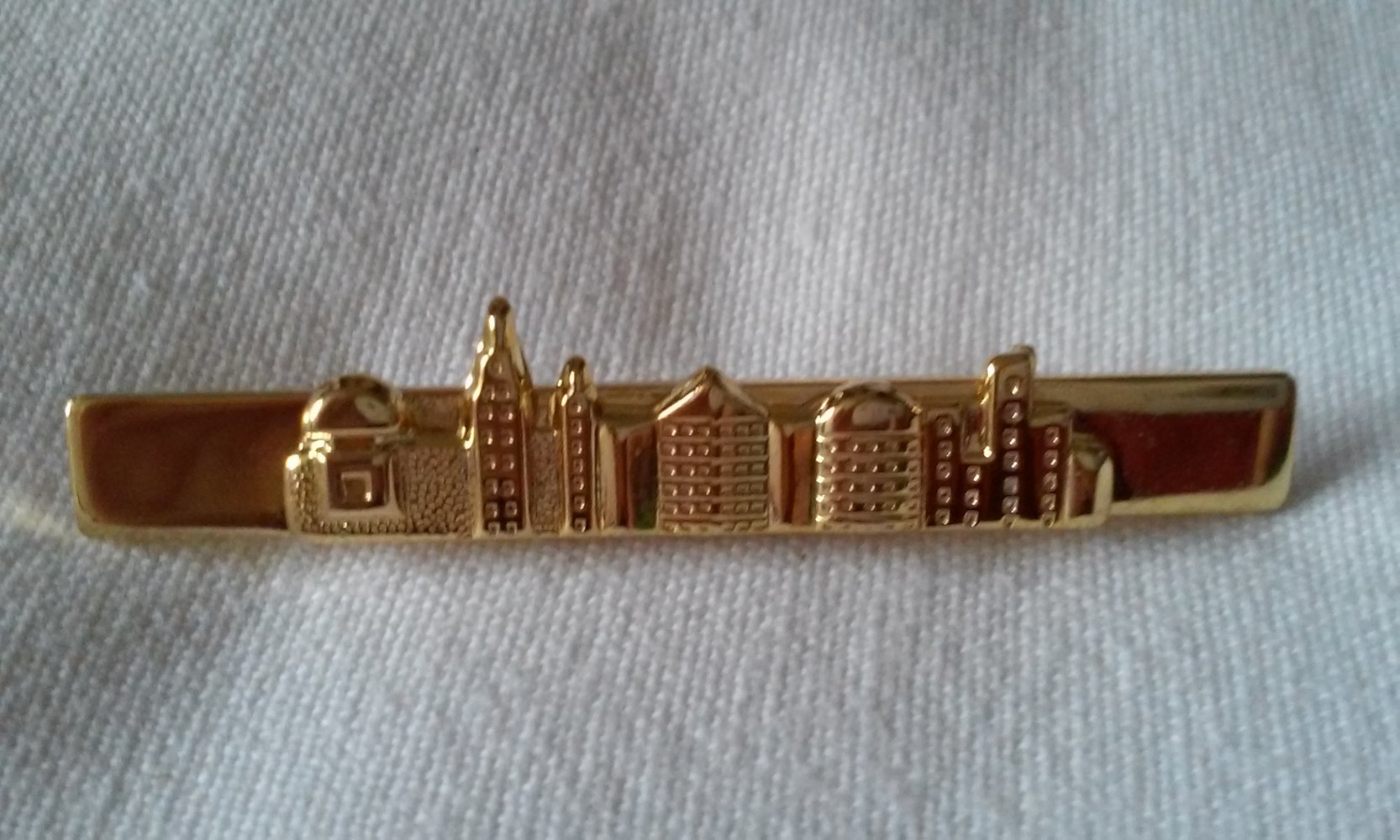 Anstecknadel, Krawattennadel goldfarben Geschenkidee