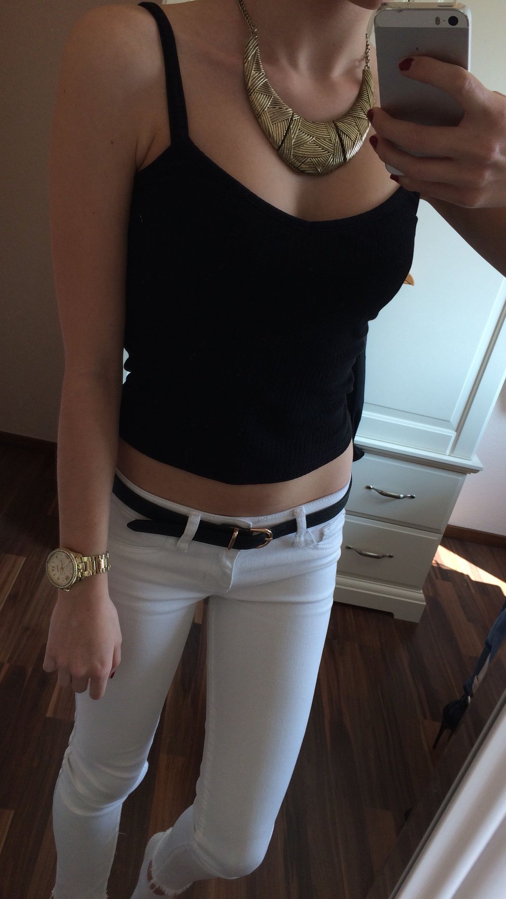 Goldene Statement kette